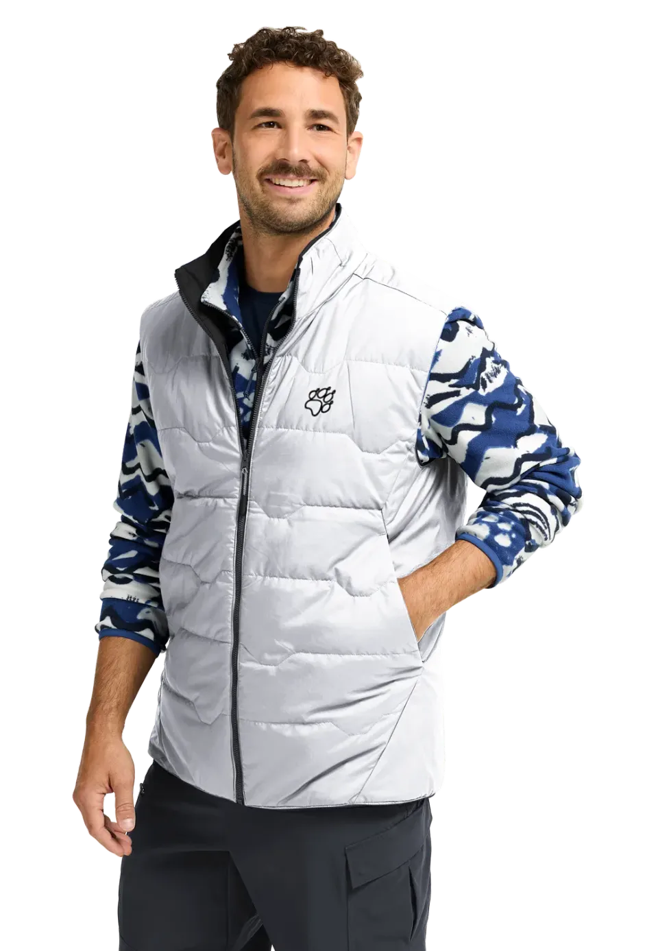 Jack Wolfskin Trail Light Ins 2in1 gilet homme réversible
