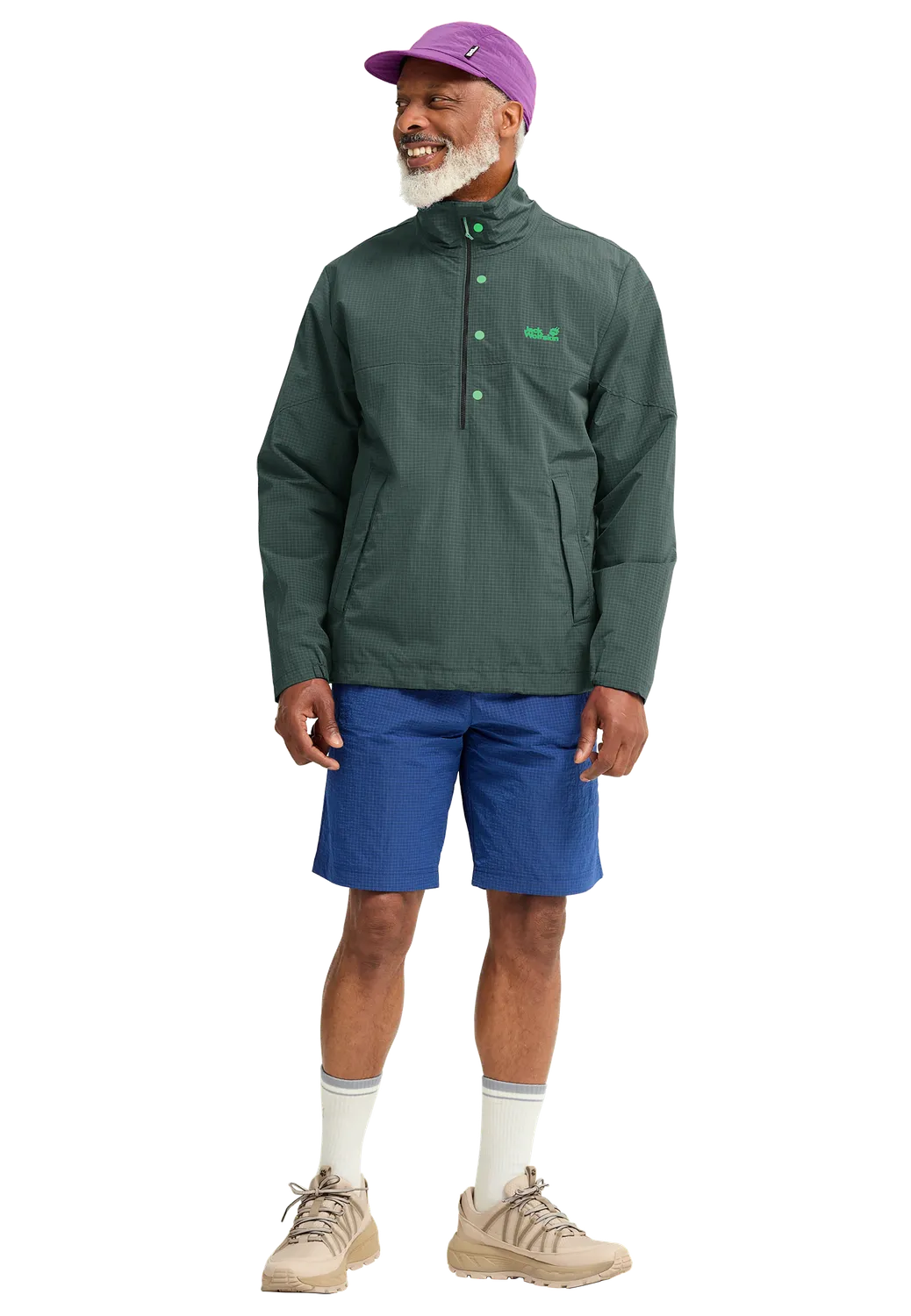 Jack Wolfskin Find The Wild Overhead sweat homme