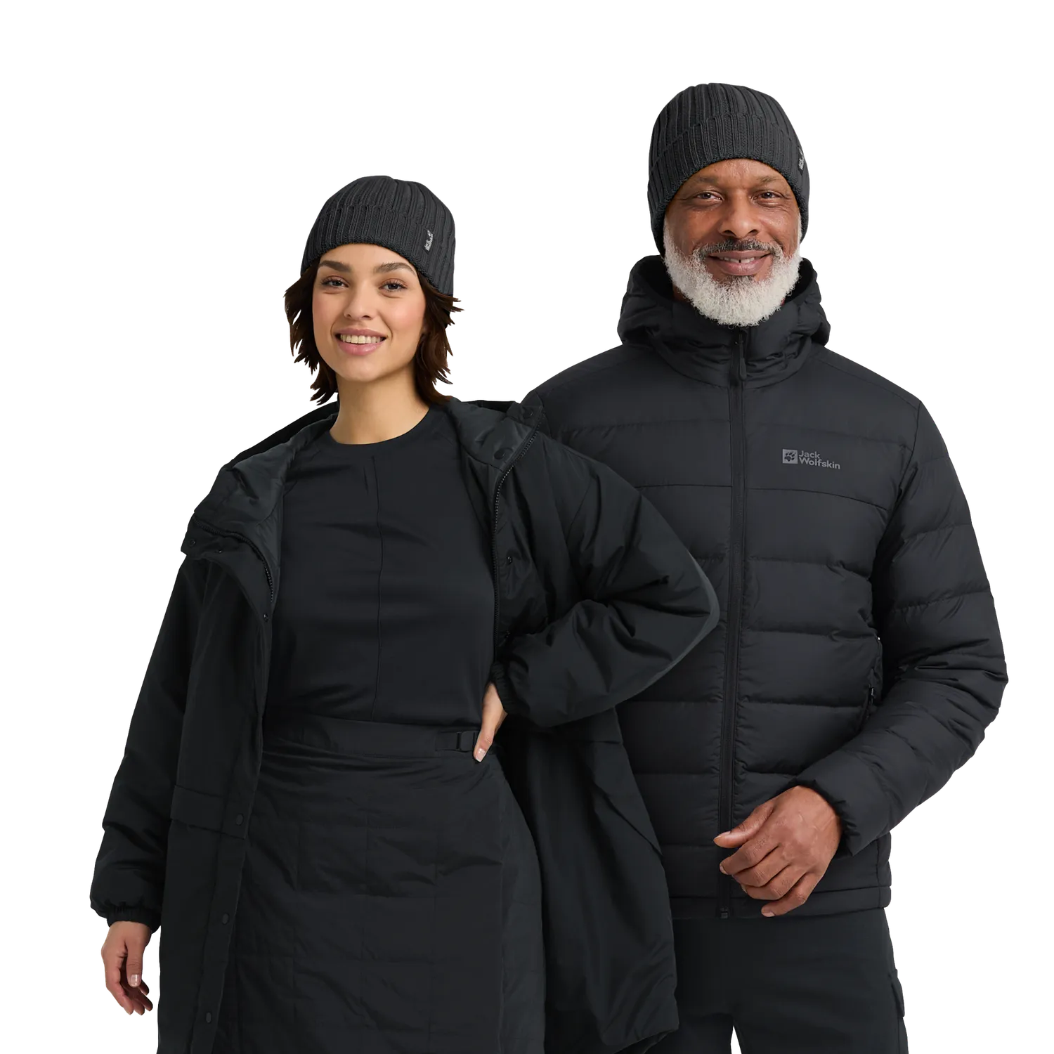 Jack Wolfskin Rib Knit Beanie bonnet doublé polaire mixte