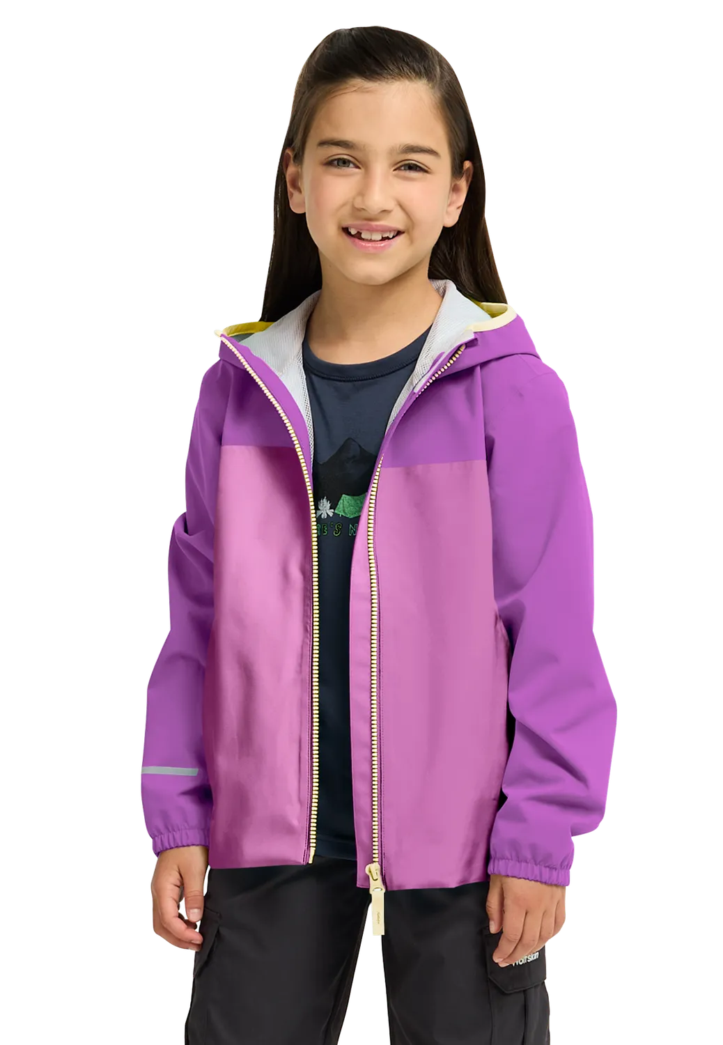 Jack Wolfskin Adventuretribe 2L Jkt K veste enfant imperméable