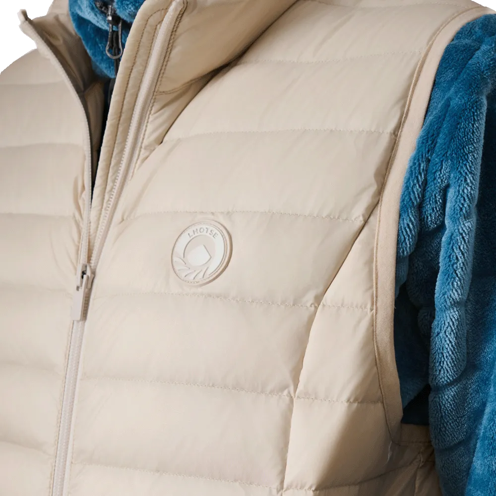 LHOTSE Nilda doudoune sans manche sand duvet