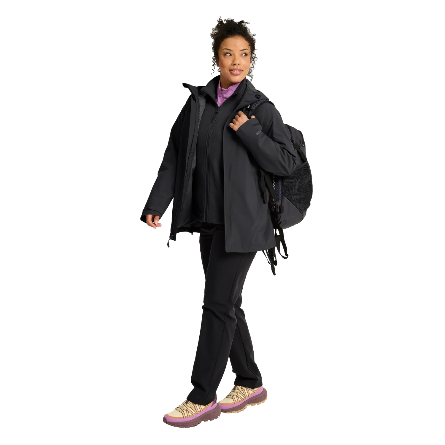 Jack Wolfskin Moonrise 2 3in1 veste femme 3 en 1 imperméable