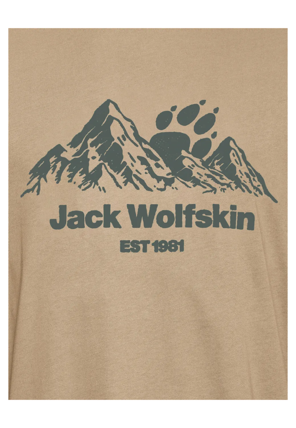 Jack Wolfskin Carefree T M t-shirt homme coton décontracté