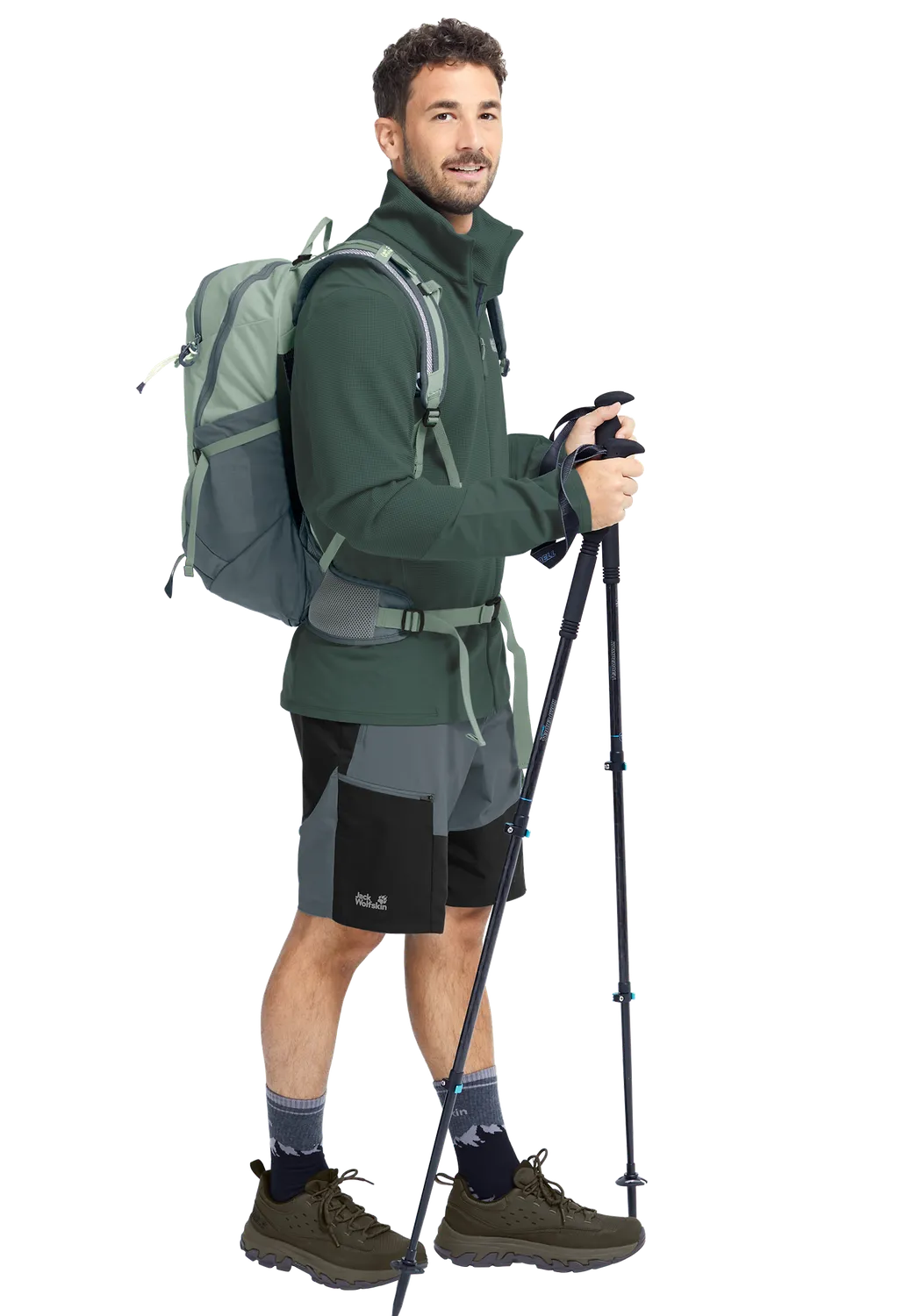Jack Wolfskin Ridge Hike FZ M polaire homme zippée