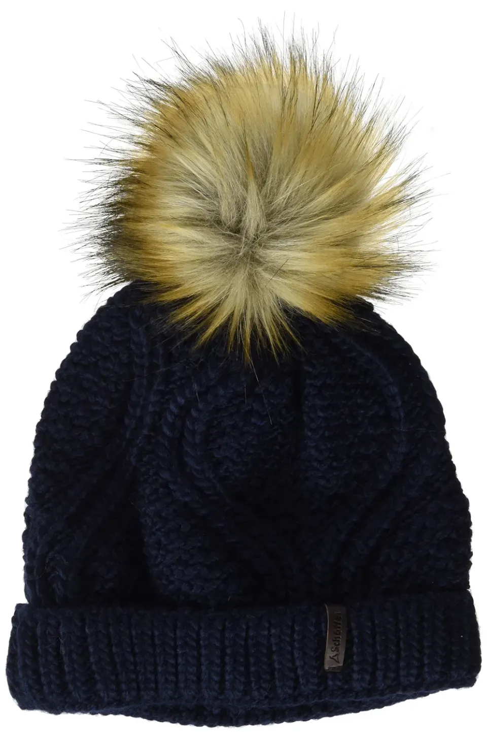 Schöffel Tenies1 bonnet femme pompon rayé chaud