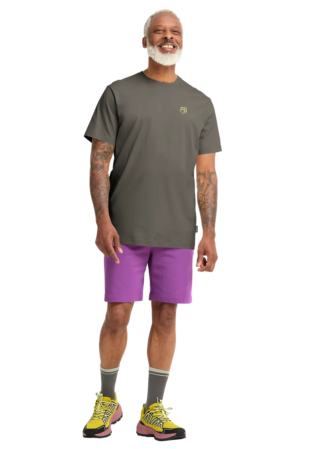 Jack Wolfskin Celebrate Paw T M t-shirt homme coton