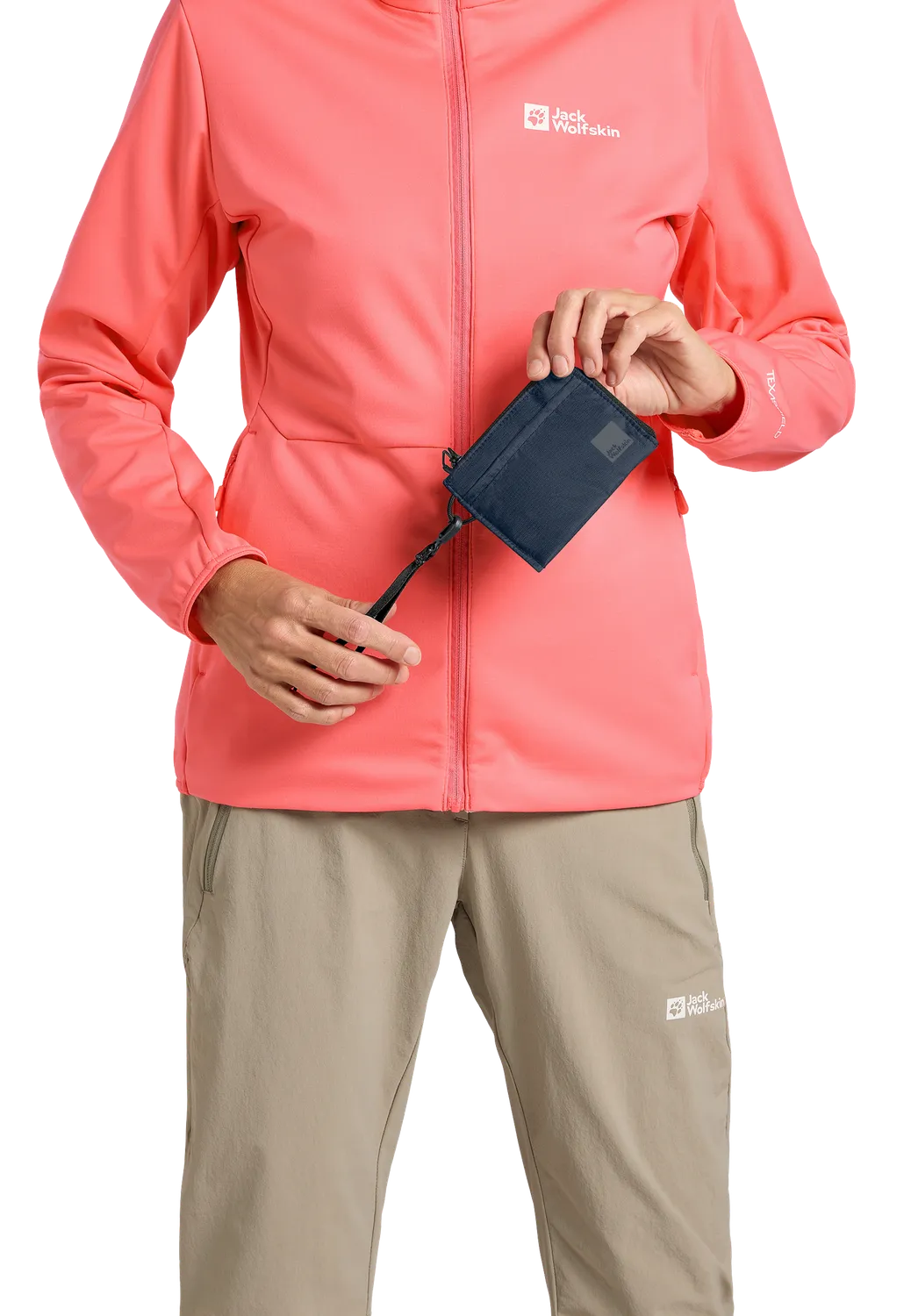 Jack Wolfskin Wandermood Wallet portefeuille voyage zip