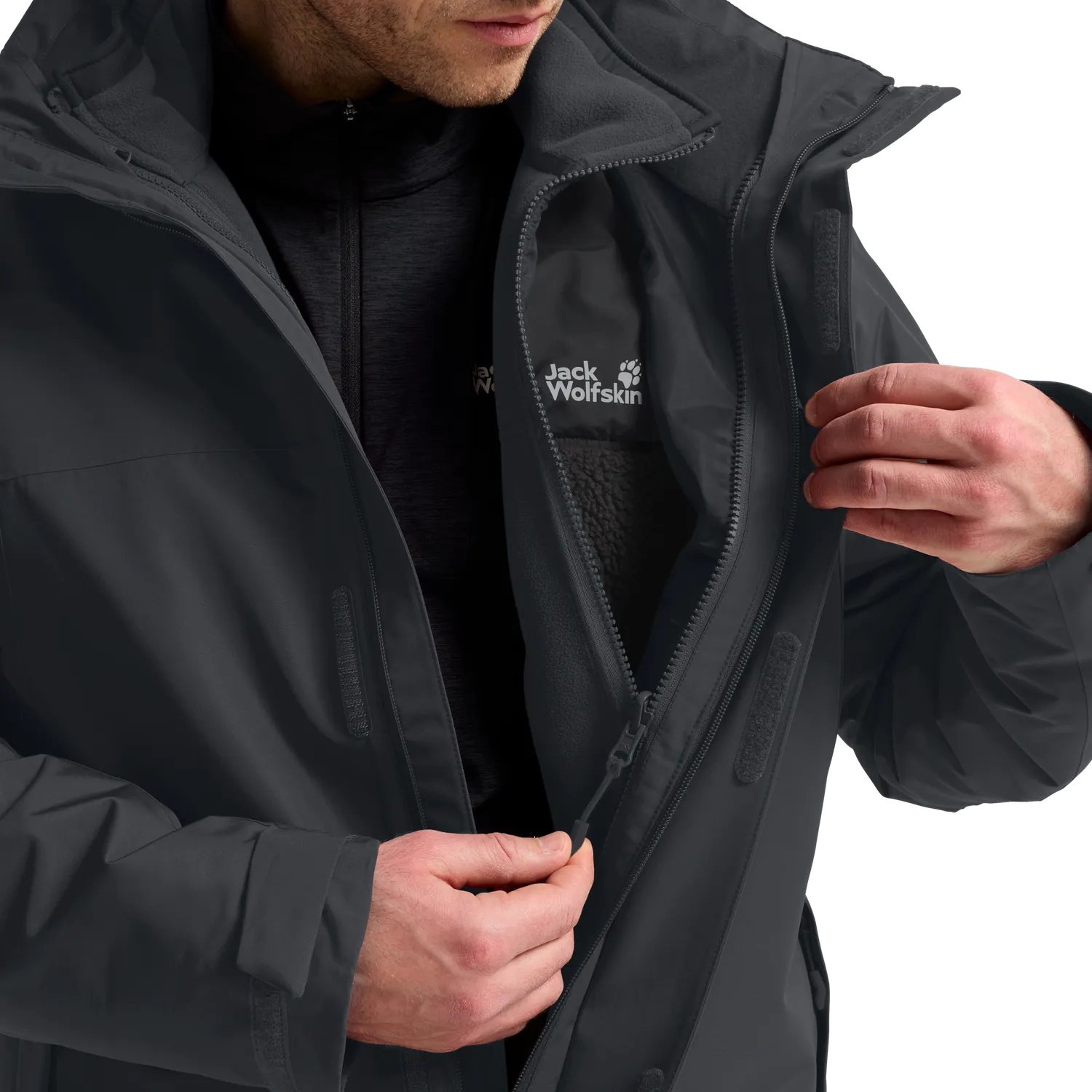 Jack Wolfskin Stonelite 3in1 Jkt M veste homme imperméable