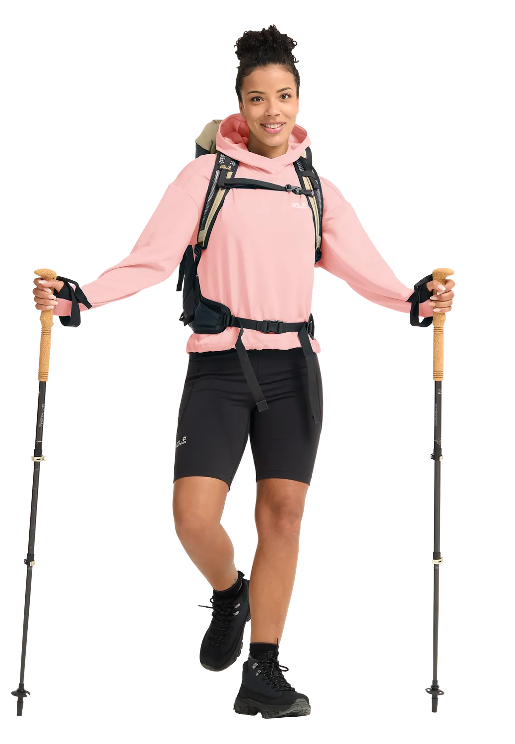 Jack Wolfskin Astrotrail Hoody sweat femme capuche polaire douce